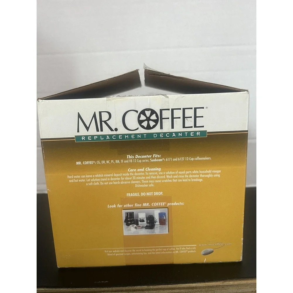 Mr.Coffee PLD12-RB 12-Cup Carafe‎ - Black